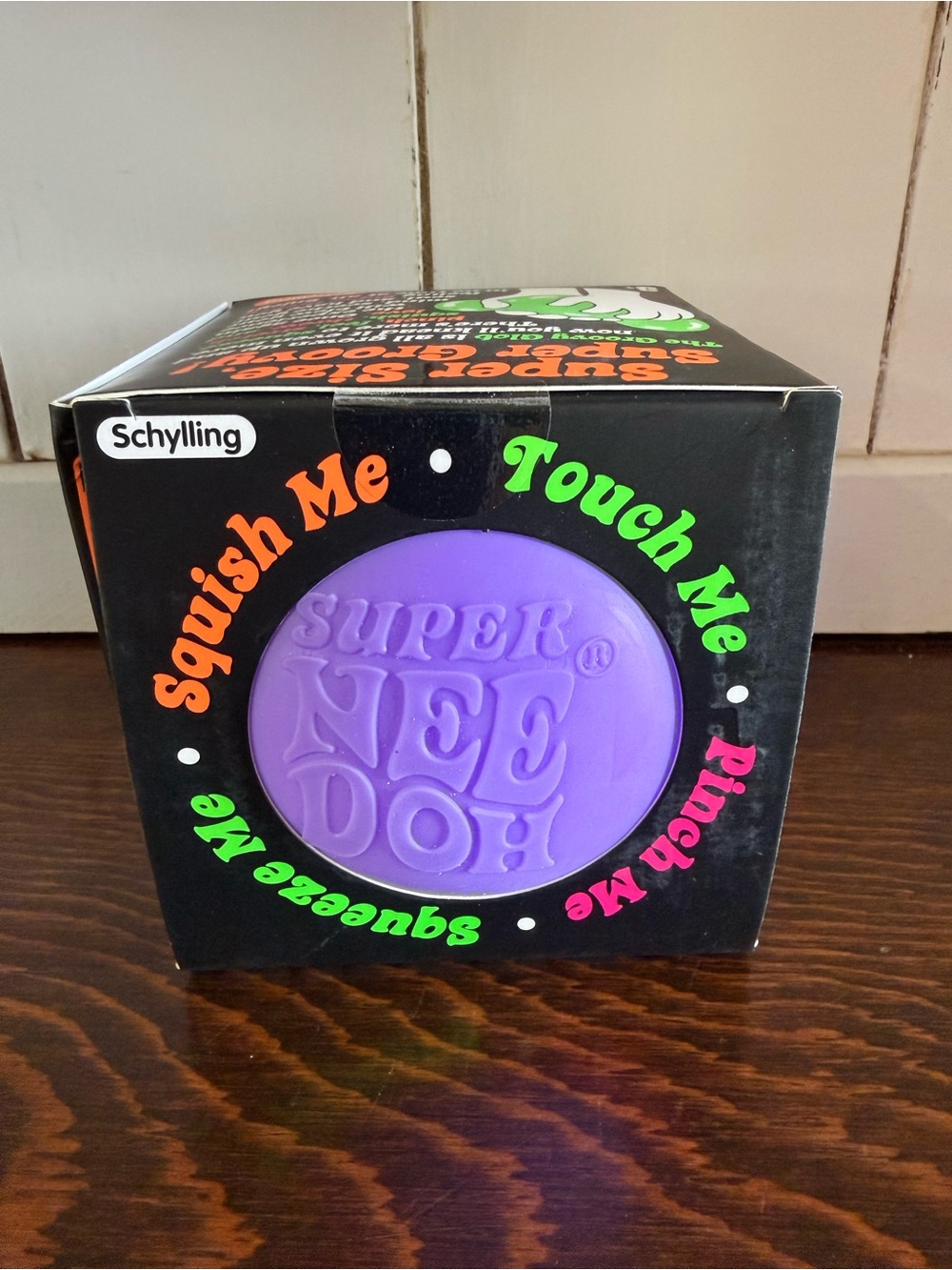 Schylling Super NeeDoh Purple Squishy Sensory Toy